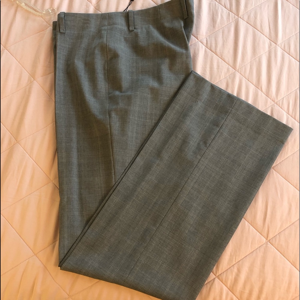 NWOT Hugo Boss Tulia4 grey suit pants sz 10